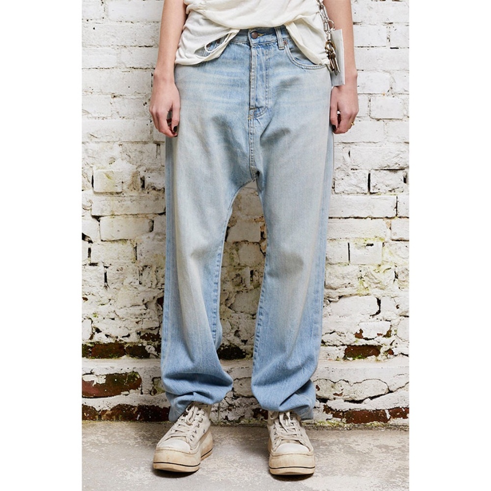 R13 Izzy Drop jeans - Toni Blue